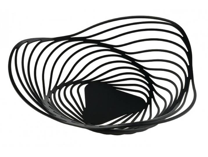 Alessi Trinity Schaal Zwart 33 cm