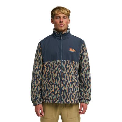 Sweatshirt BILLABONG "Re-Issue", Herren, Gr. L, bunt (charcoal grau), Obermaterial: 70% Microfaser, 30% Microfaser., Jacken Sweatshirt
