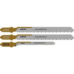 Wolfcraft 2332000 1 Projektset Stichsägeblätter Parkett 1 Set