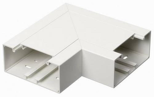 GGK 18350 Flachwinkel (B x T) 130mm x 62mm 1 St. Reinweiß