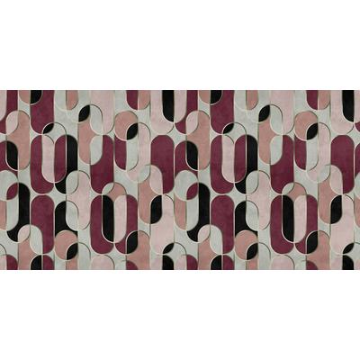 Fototapete LIVING WALLS "Walls by Patel Ritz", lila (violett), B:5m L:2,5m, Vlies, Tapeten, Vlies, Wand