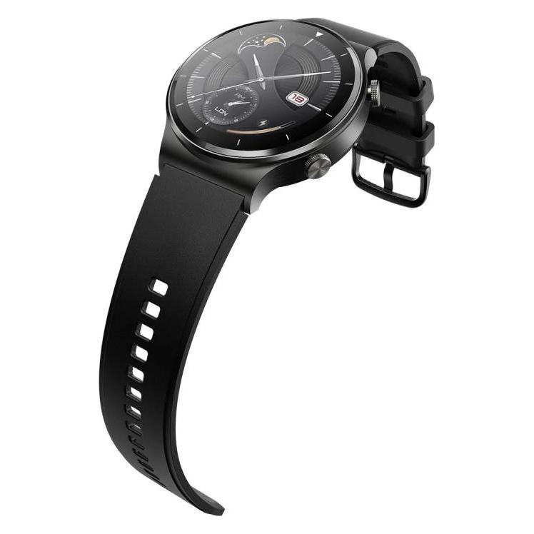 Blackview R7 Pro (Connected Watch - 1.28") Schwarz (46 mm, ohne SIM) (47122050)