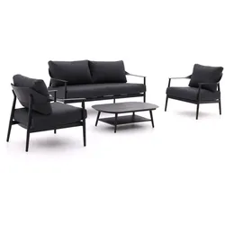 Bellagio Valli Sessel-Sofa Lounge-Set 4-teilig