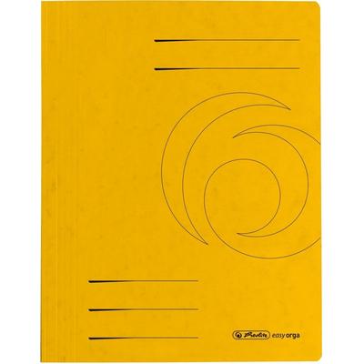 herlitz Schnellhefter A4 Karton gelb