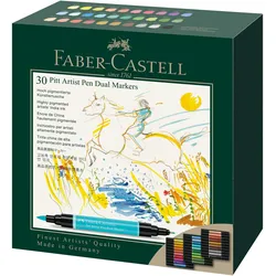 Faber-Castell, Malstifte, Tuschestift Pitt Artist Pen (30x)