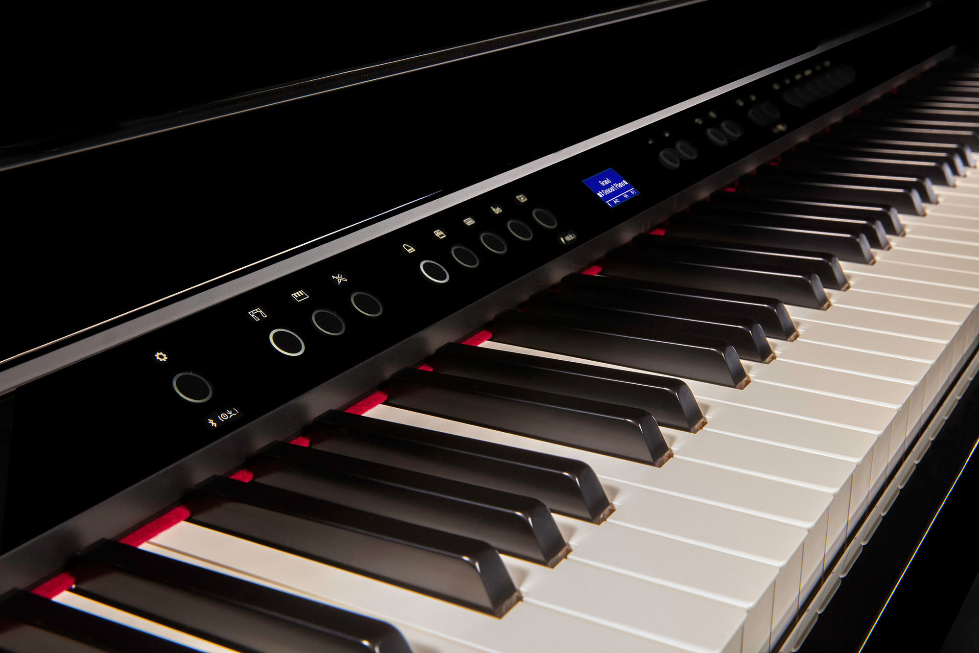 Roland GP-6-PE PIANO CAUDA PRETO POLIDO 10 ANOS GARANTIA
