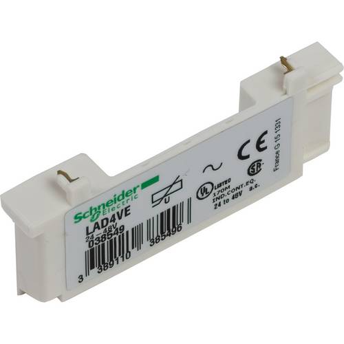 Schneider Electric LAD4VG Beschaltungsmodul, Varistor, 50-127VAC, für D09/D38 Kleinverteilerzubehör 1St.