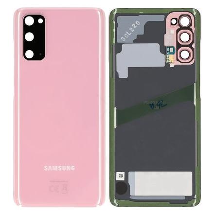 Samsung Battery Cover für G980F, G981B Galaxy S20, S20 5G - cloud pink (Samsung Galaxy S20, Samsung Galaxy S20 5G) (GH82-22068C)