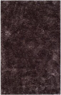 SAFAVIEH Handmade South Beach Leonella Shag Solid Polyester Rug