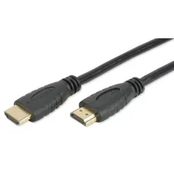 EFB ICOC-HDMI2-4-020 HDMI 4K 60Hz High Speed Anschlusskabel mit Ethernet, schwarz, 2 m ICOCHDMI24020