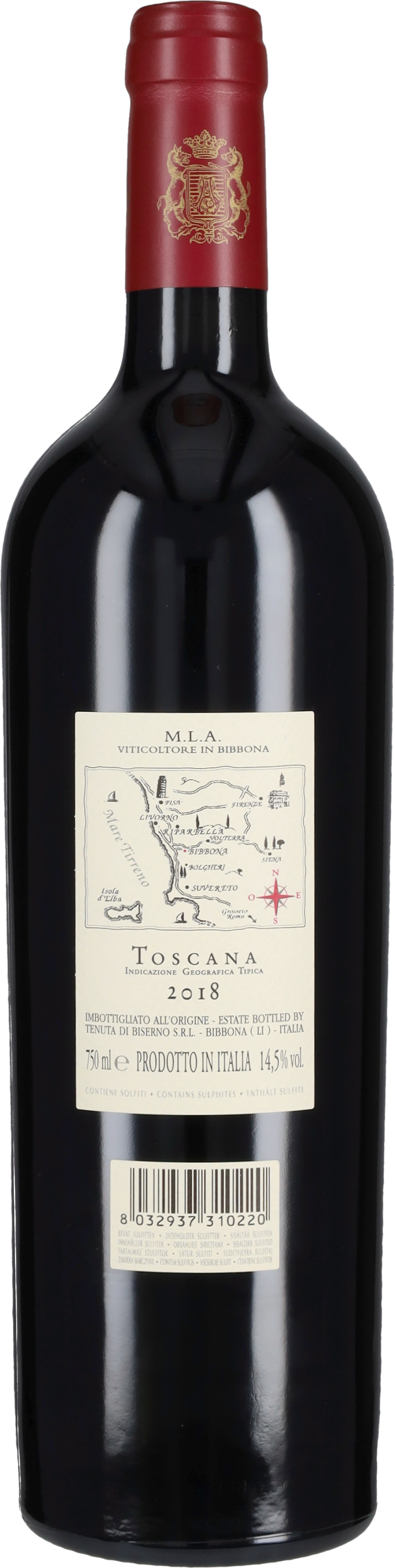 Tenuta di Biserno 'Lodovico' Biserno Lodovico Antinori 2018