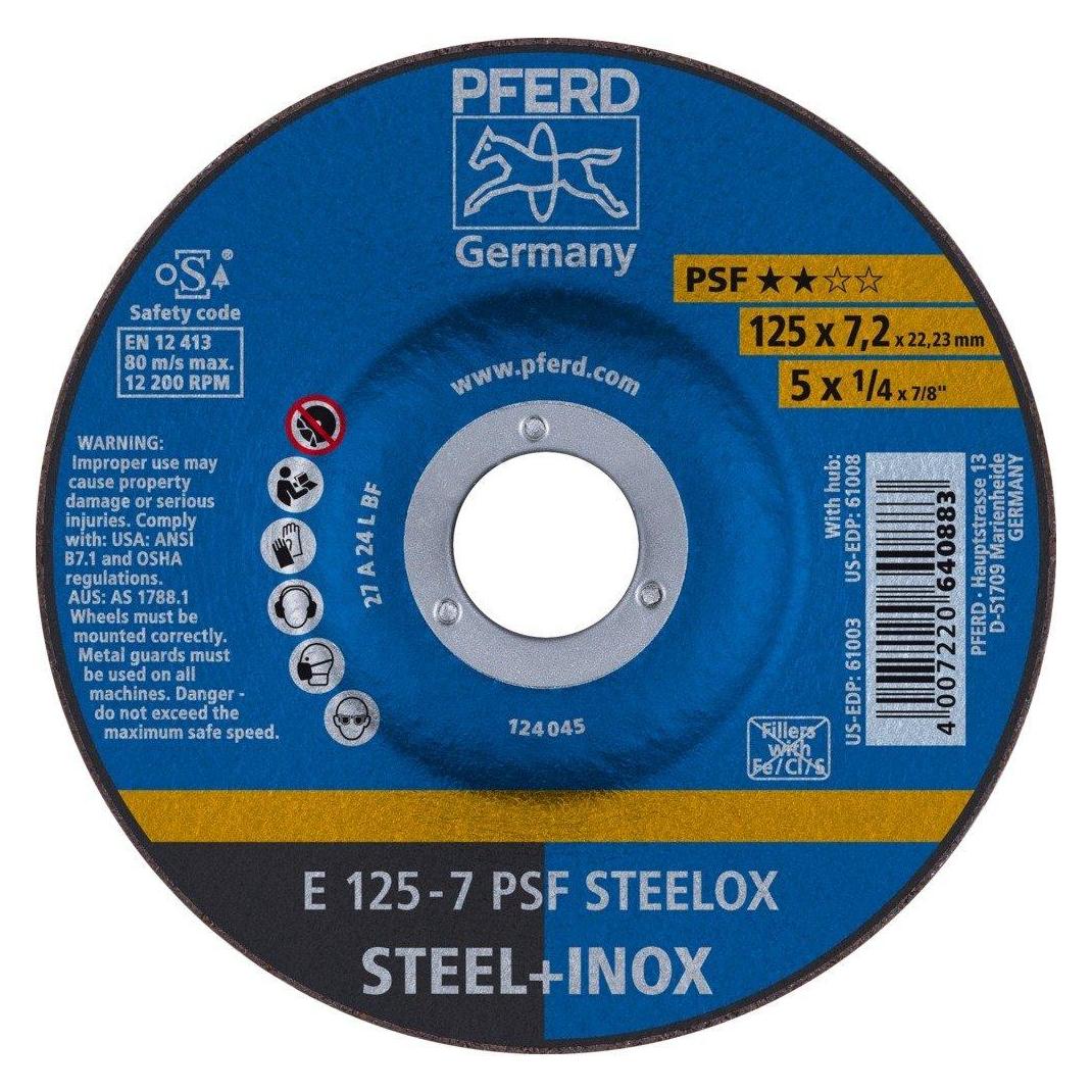 Pferd Schruppscheibe 257 PSF STEELOX (24) (62012640)