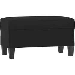 vidaXL Sitzbank Schwarz 70x35x41 cm Kunstleder