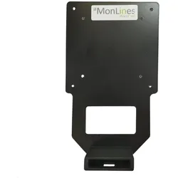 MonLines V063 VESA Adapter für HP 34f Curved Monitor 34 Zoll (34"), Monitor Halterung