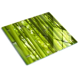 GLASPLATTE 60x52 cm Bambus