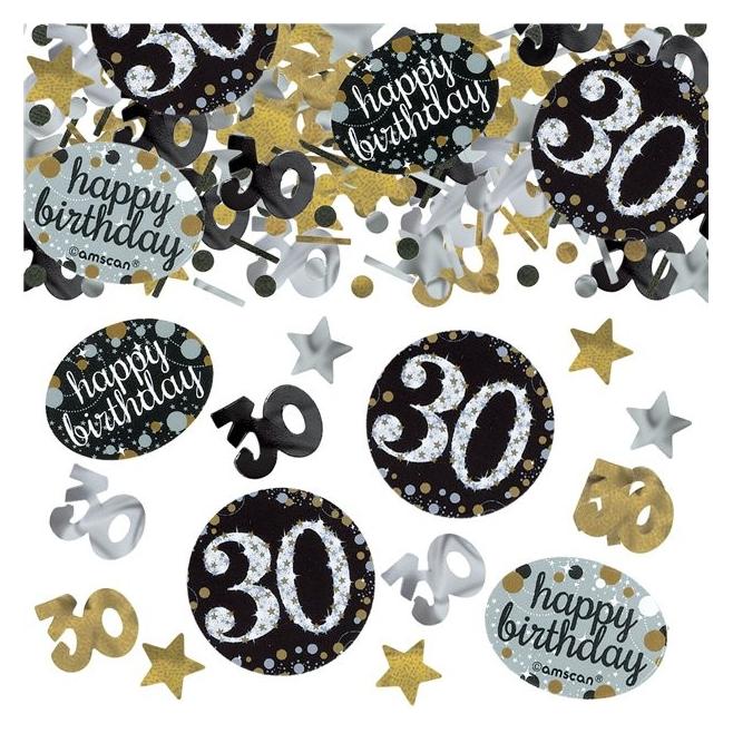 Amscan 30 Jahre "Fröhlicher Geburtstag" (1 Stk.) (AM360187)