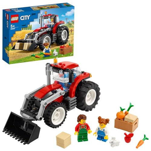 LEGO City Tractor met Konijn Figuur 60287