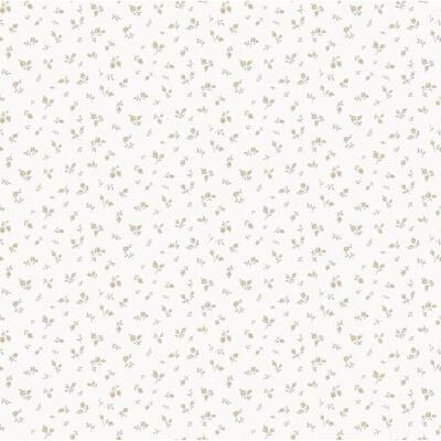 Galerie Wallcoverings Cottage Chic Tiny Floral and Leaf Motif ECODECO Material Matte Wallpaper Roll