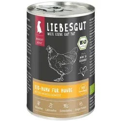Hunde Nassfutter - Huhn mit Schwarzwurzel und Amaranth 400g