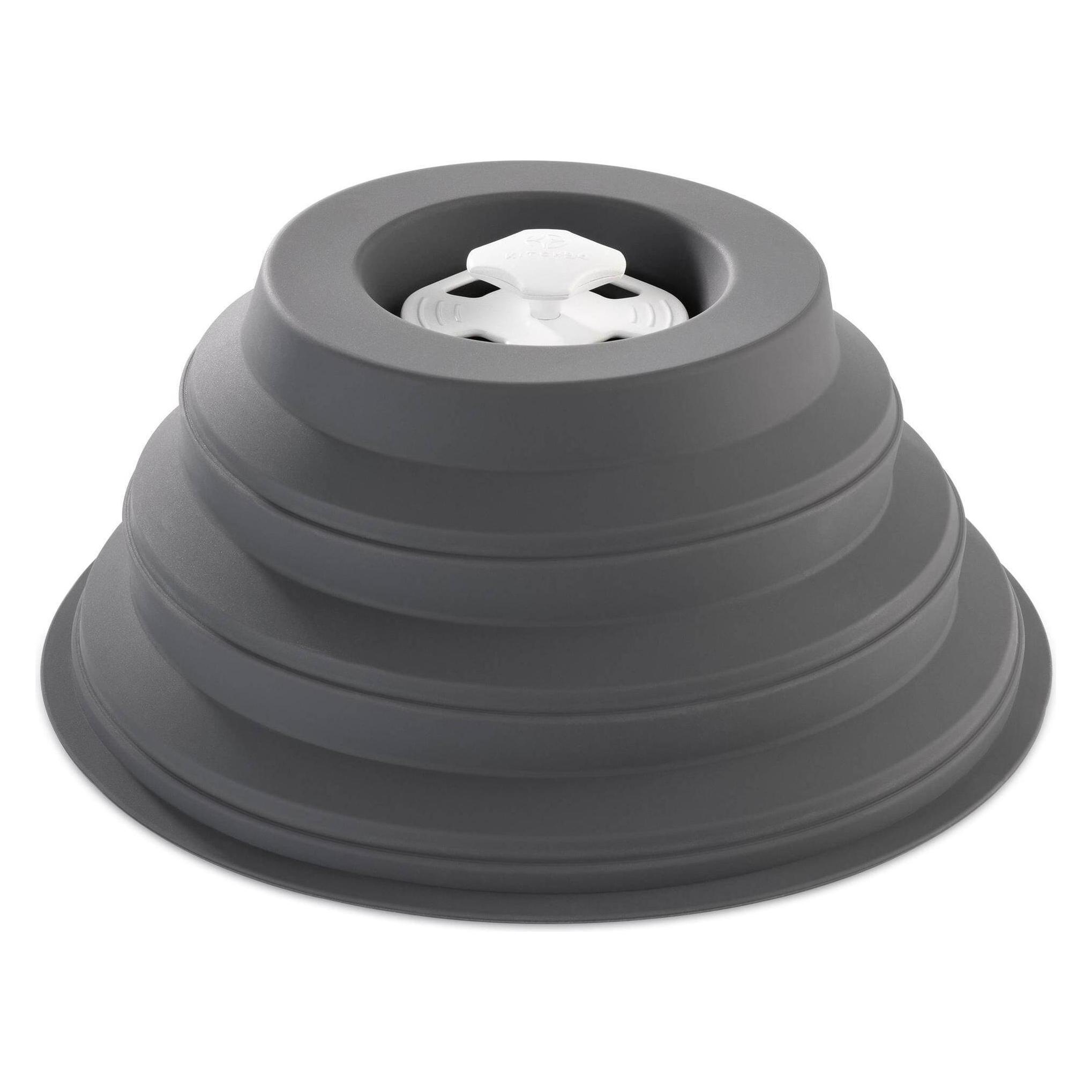 KitchBo Mikrowellenhaube Faltbar 7 cm, Grau (4067522036326)