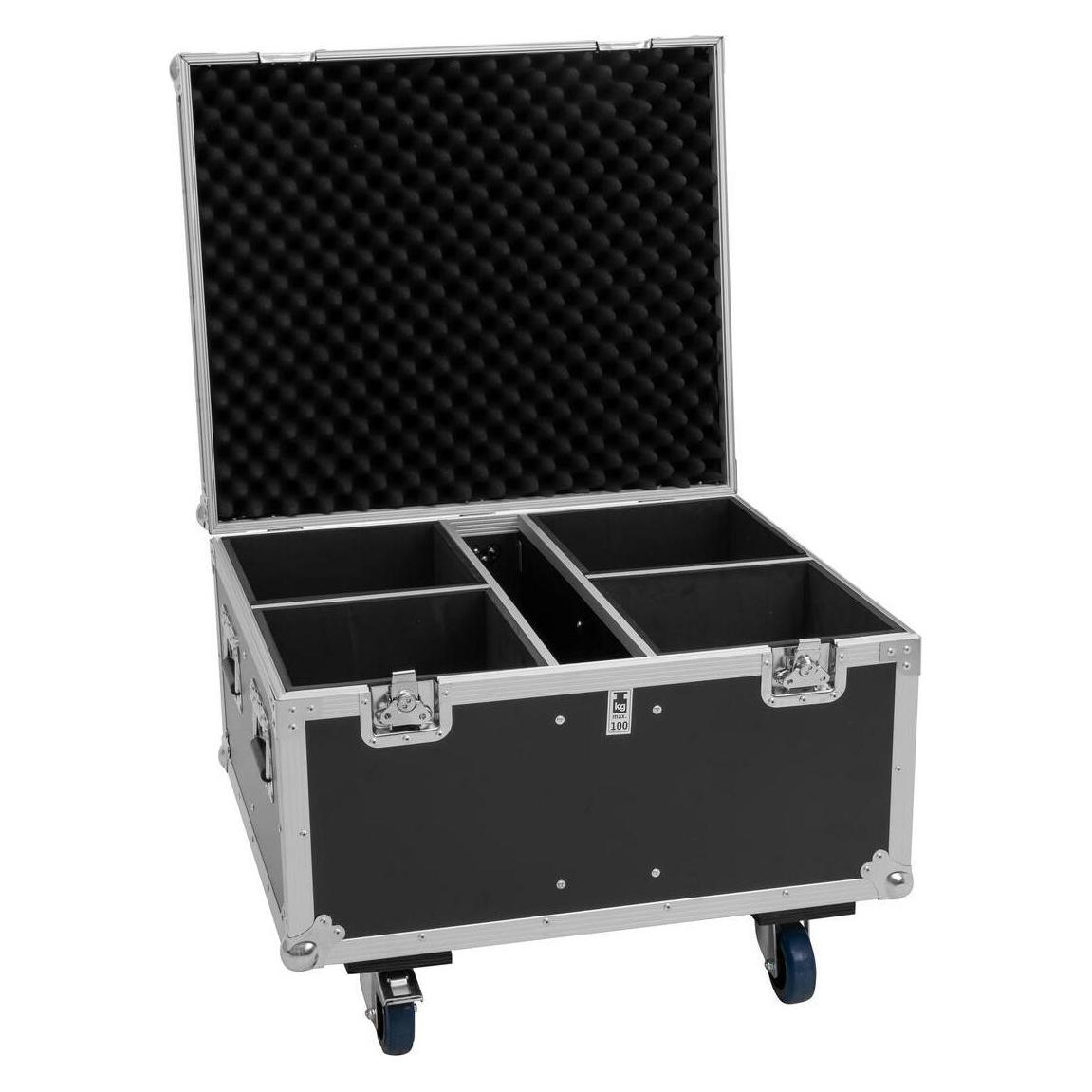 Eurolite Set 4x AKKU IP PAR 14 HCL QuickDMX + Flightcase (10 W, LED) (20001052)