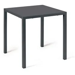 Kleiner Beistelltisch Quatris 60x60x75 cm schwarz