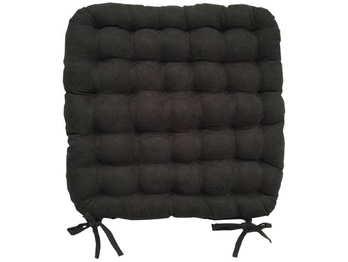 Sitzkissen MILANO 38x38cm schwarz