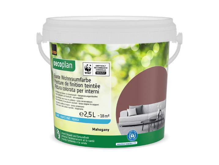 Bunte Wohnraumfarbe Mahogany 2.5L