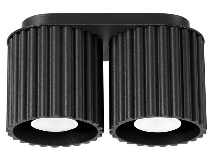 Deckenleuchte AURA 2 schwarz GU10