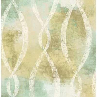 Seabrook Designs Guggenheim Ogee Unpasted Wallpaper