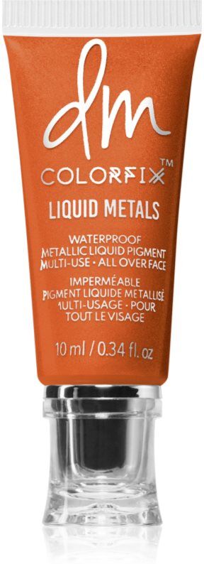 Danessa Myricks Beauty Colorfix Liquid Metals multi-purpose makeup for eyes, lips and face shade Spark 10 ml