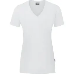 JAKO Damen T-Shirt Organic, Größe 44 in Weiß Weiß