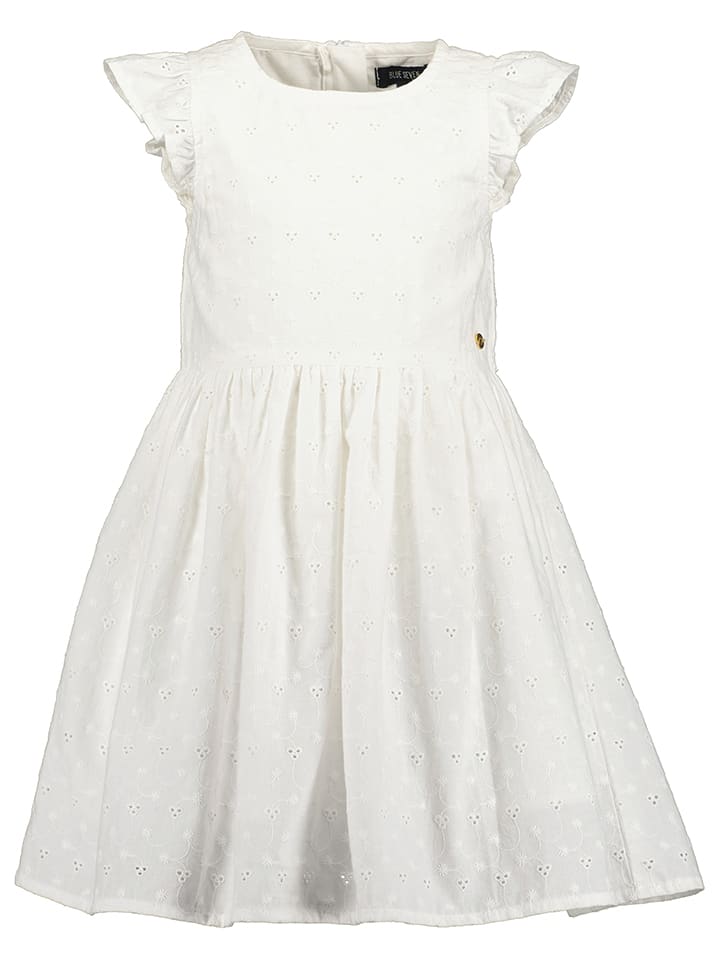 Blue Seven Kleid in Weiß - 116