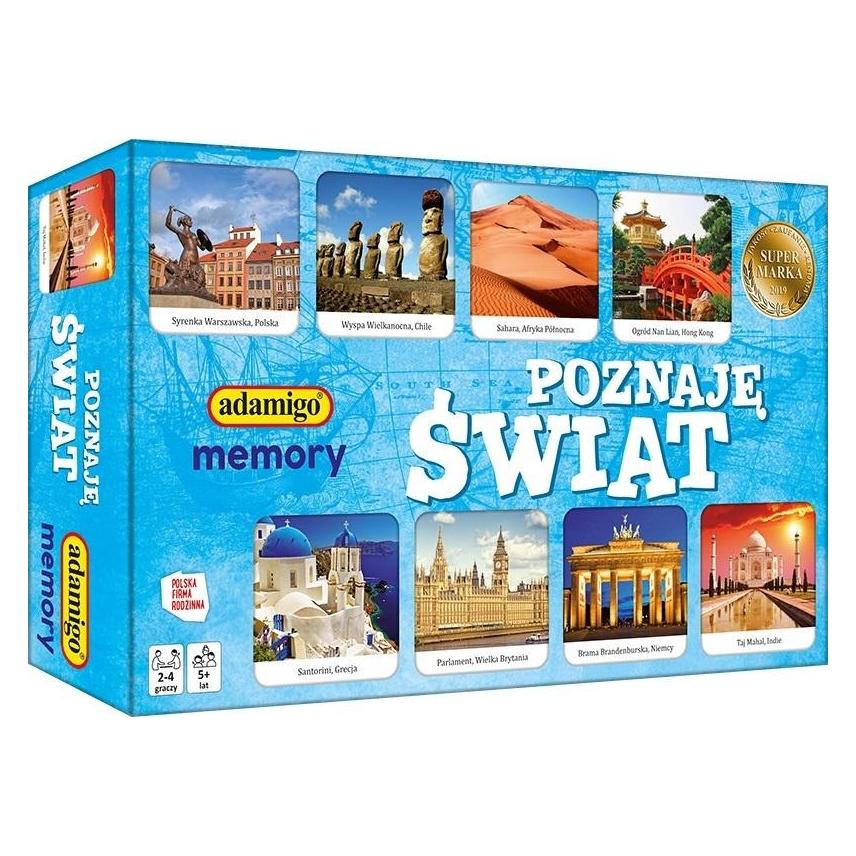 Adamigo Spiel Ich erkunde die Welt der Erinnerung (2 - 4 Spieler) (7684)
