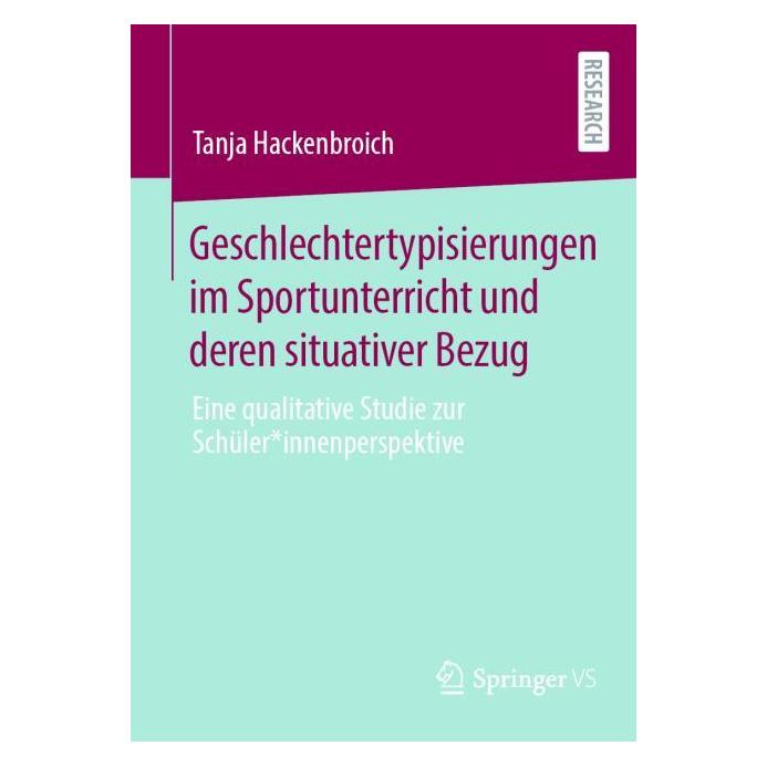 Springer Hackenbroich:Geschlechtertypisierungen (Deutsch, Softcover, Tanja Hackenbroich) (56564894)