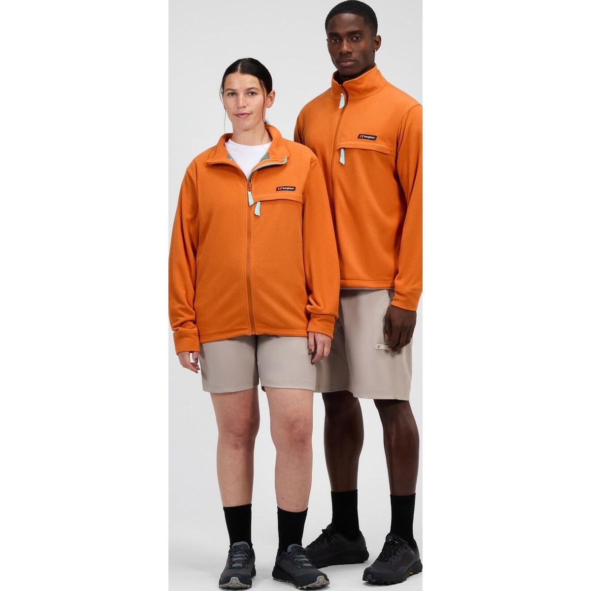 Berghaus U Sunned Peak InterActive Fleece Org/Org blazing fire (LK1) L 4-A002017-LK1-L