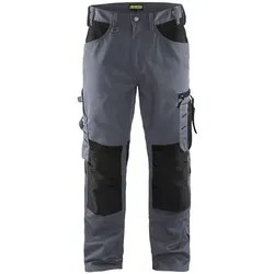 Blakläder, Arbeitshose, Bundhose Handwerk grau / schwarz (62)