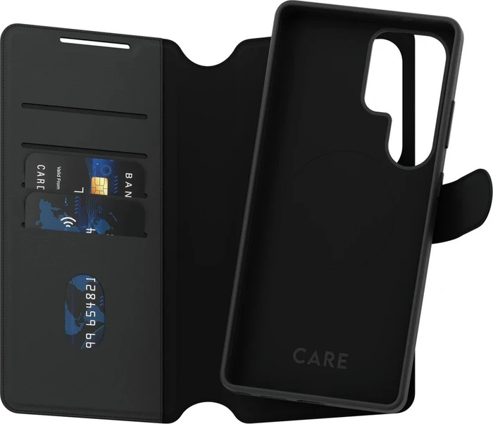 PanzerGlass CARE Handyhülle Samsung Galaxy S25 Ultra Tango 2in1 Wallet QI