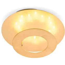 Paul Neuhaus LED-Deckenleuchte Nevis Alu, Eisen, Stahl & Metall Gold