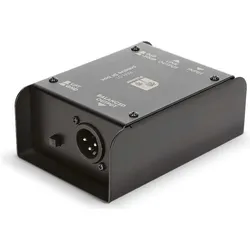 Palmer Audio Passive DI Box 1-Kanal Pro PAN (DI Box), Effektgerät, Schwarz