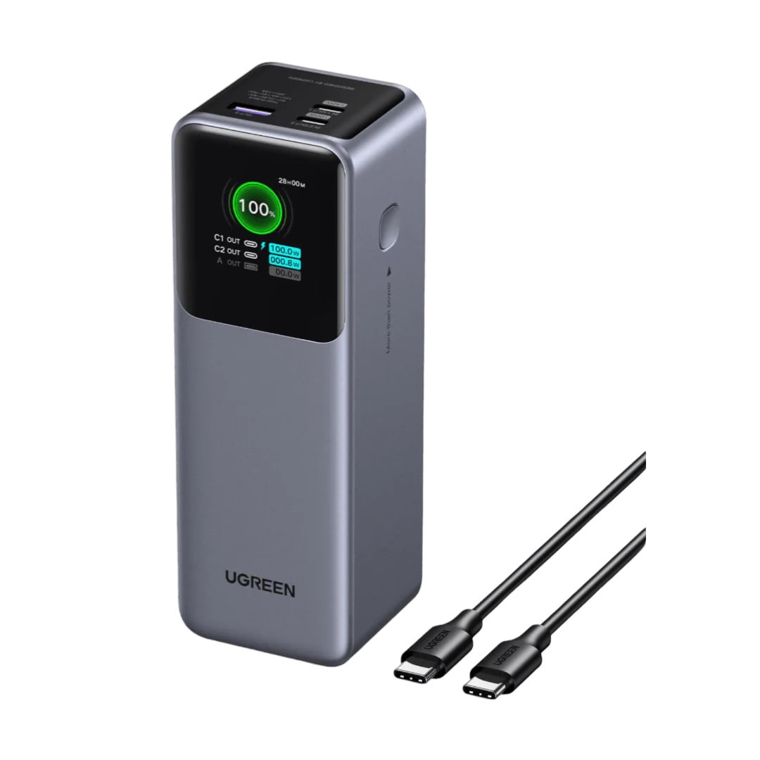 UGREEN Nexode Powerbank 25000 mAh 200 Watt Schwarz
