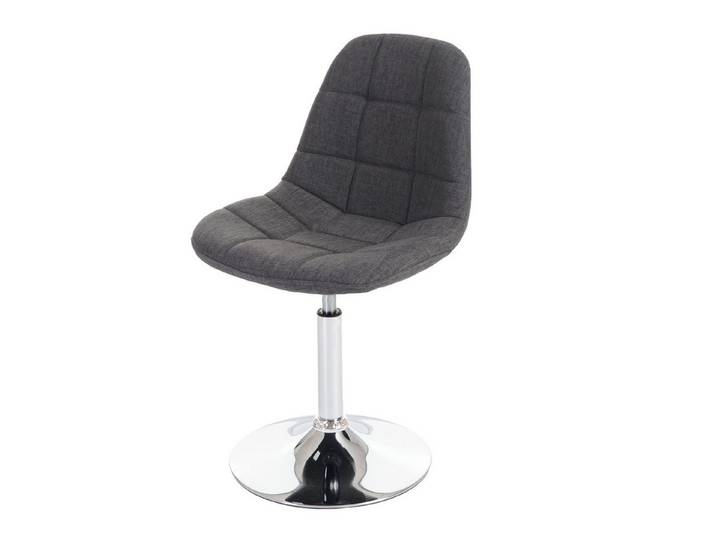 PROREGAL® Esszimmerstuhl Esszimmerstuhl drehbar, Material, Farbe (2 St), bequemer um 360° drehbarer Schalensitz