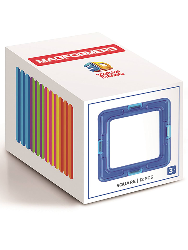 MAGFORMERS 12tlg. Magnetspielset "Square" - ab 3 Jahren - onesize
