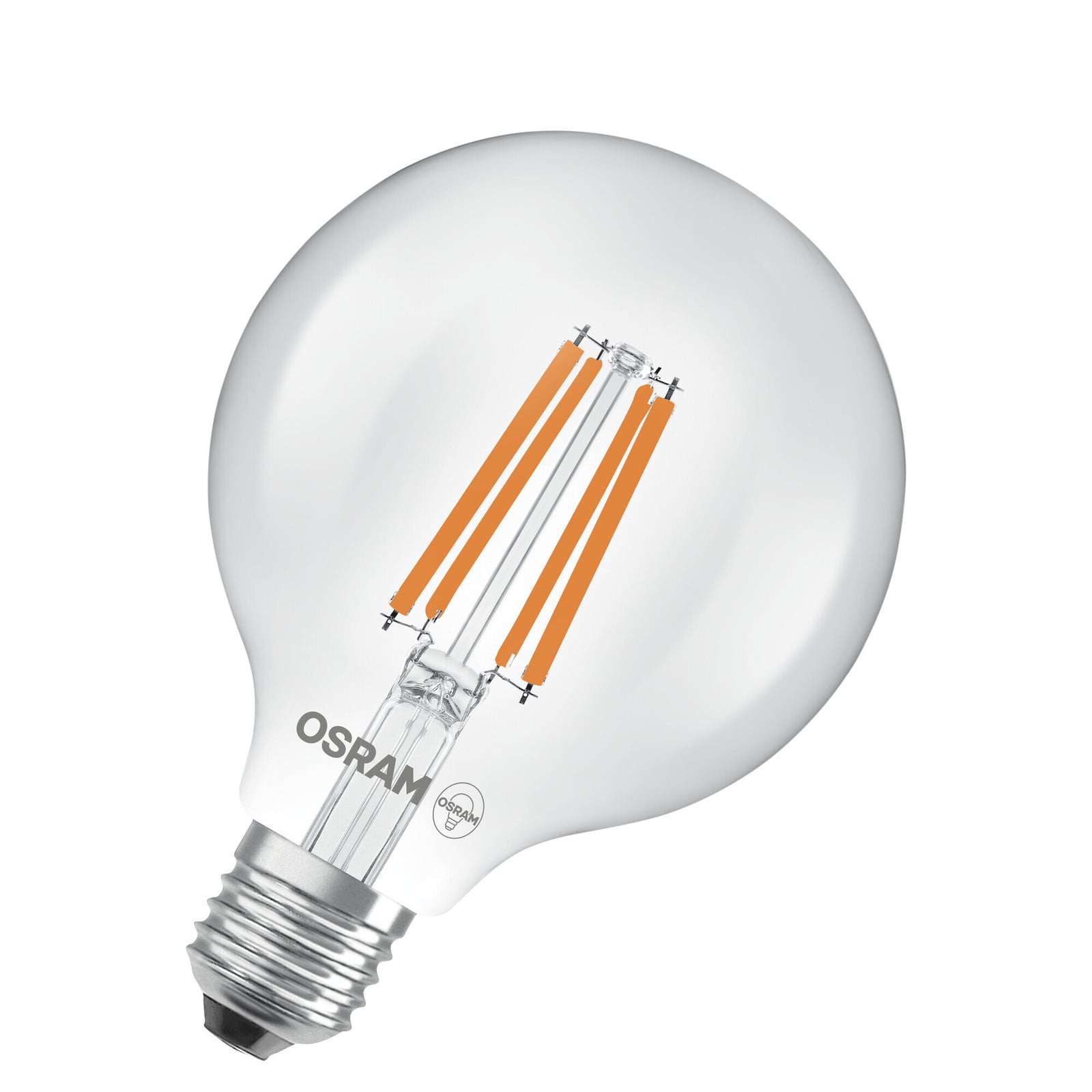 Osram LED-lamp Edison-stijl met decoratief filament, E27, 5 W, 4000 K, koud wit