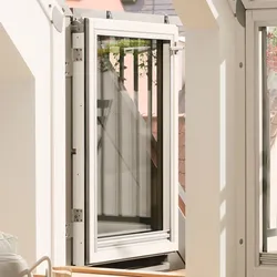 VELUX Dachbalkon-Tür rechts angeschlagen VEB M35 2165 weiß lackiert ENERGIE PLUS Kupfer 78x109 cm