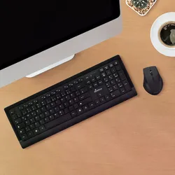 MediaRange Funk-Tastatur und optische 3 Tasten Funk-Maus Set