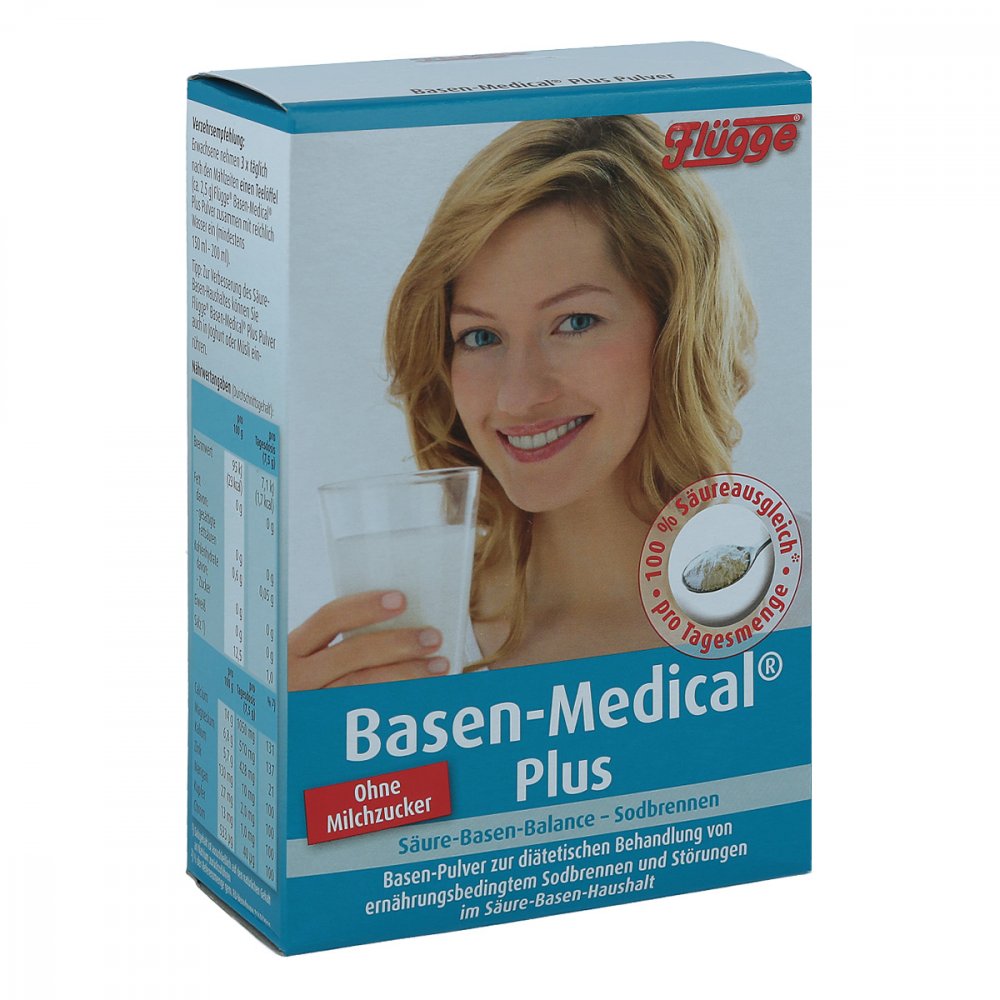 SALUS Pharma GmbH Flügge Basen-medical Plus Basen-pulver 05458198