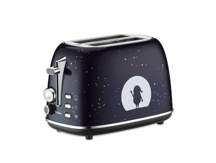 TRISA Toaster X-Mas Nights , blau, B:28cm H:18cm T:18cm, Toaster, Toaster
