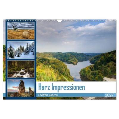 Harz Impressionen (Wandkalender 2027 DIN A3 quer), CALVENDO Monatskalender