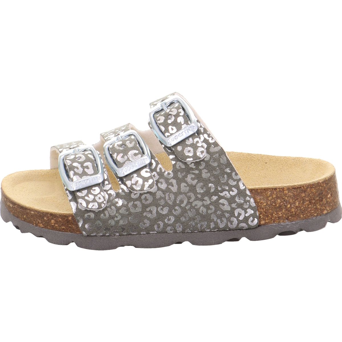 Superfit Fussbettpantoffel grau (2060) 25 1-800113-2060-25